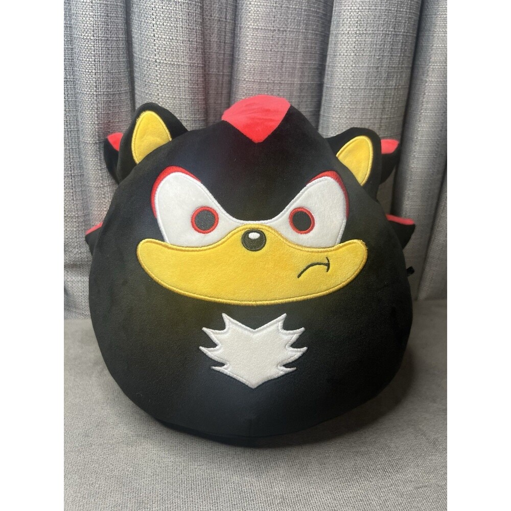 Squishmallow Sonic Hedgehog Sega Shadow Plush Toy Black 8 Inch 2024